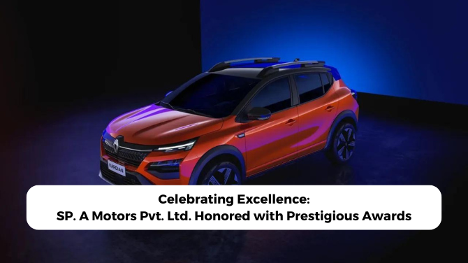 Read more about the article Celebrating Excellence: SP. A Motors Pvt. Ltd. Honored with Prestigious Awards